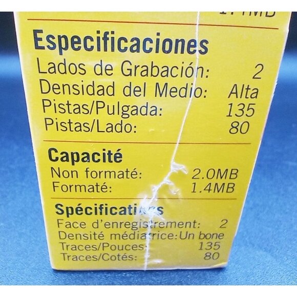 Memorex PC Formatted 3.5 Inch Computer Diskettes 10-Pack HD IBM 2SHD Vintage - Picture 10 of 16